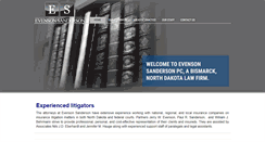 Desktop Screenshot of esattorneys.com